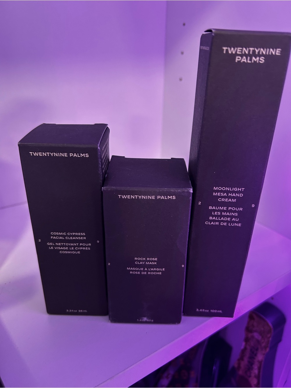 Twentynine Palms Black Facial Cleanser & Clay Mask Set